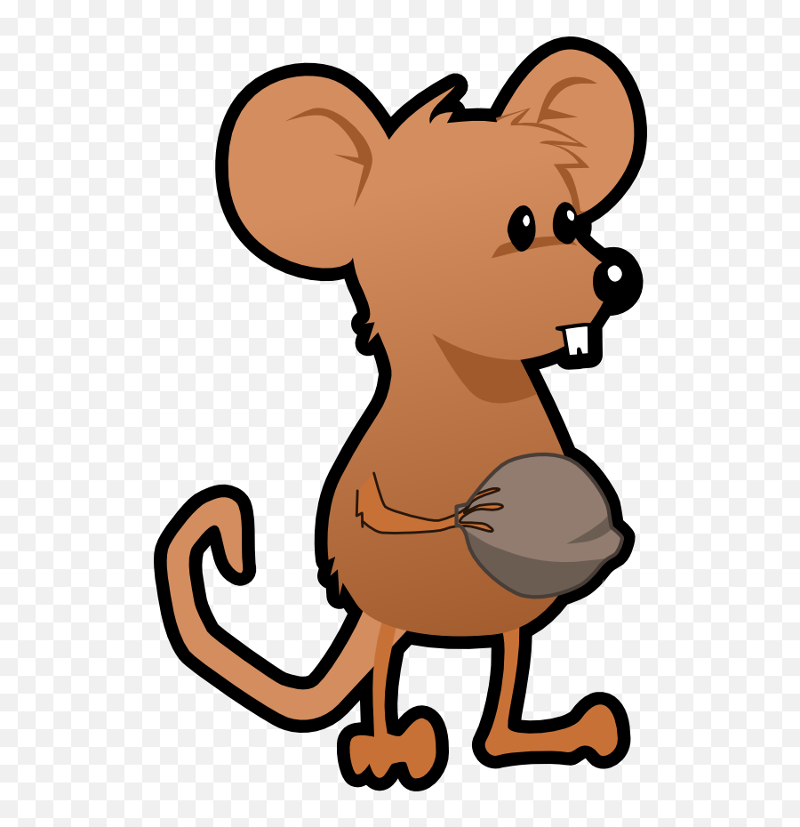 Rat Clipart Cartoon Clip Art Rat Cartoon Clip Art - Raton Clip Art Emoji,Walnut Emoji