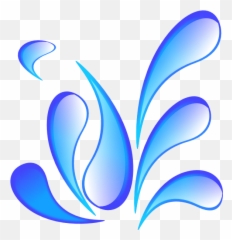 Large Blue Drops Png Svg Clip Art For Web - Download Clip Emoji,Transparent Drop Droplet Emoji