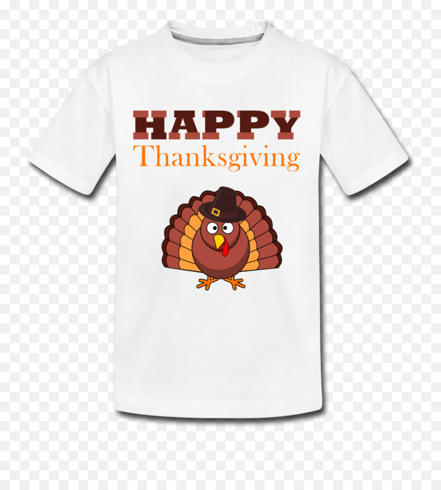 Happy Thanksgiving Turkey - Kidsu0027 Premium Tshirt Emoji,Top Emojis For Thanksgiving