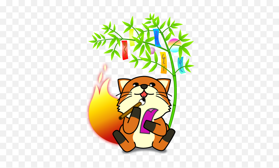 Foxkehu0027s Blog - Downloads Foxkeh Images Emoji,Japanese Tanabata Emoji