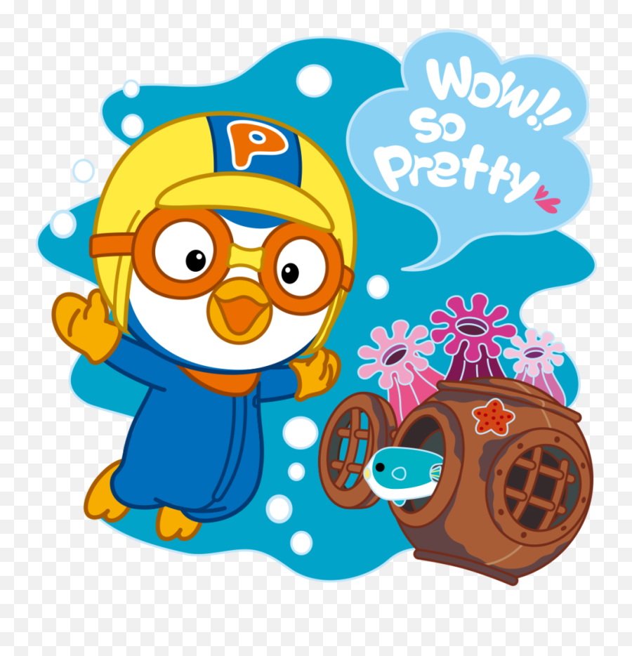 Love Pororo The Little Penguin Vidio Stickers For Whatsapp Emoji,Penguin Emoji Whatsapp