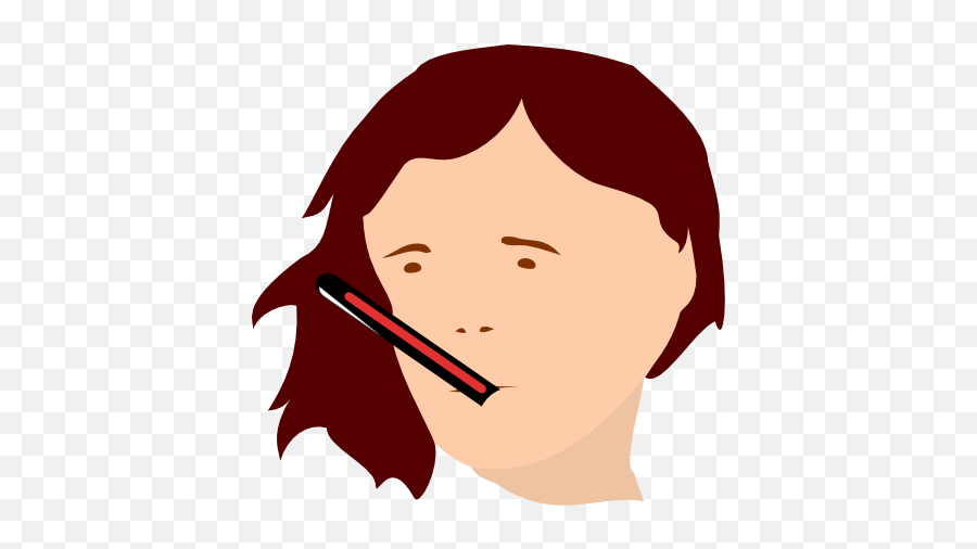 Nose Clipart Sick Nose Sick - Fever Emoji,Emoji Nose Arrows