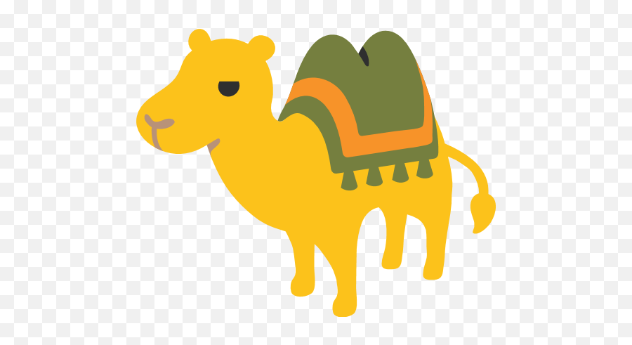 Bactrian Camel Id 7451 Emojicouk - Chameau Emoji,Hump Day Emoticon