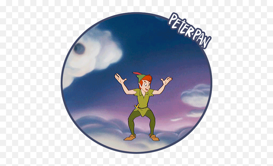 Top Peter Pan Stickers For Android U0026 Ios Gfycat - Peter Pan Sticker Gif Emoji,Sealand Flag Emoji