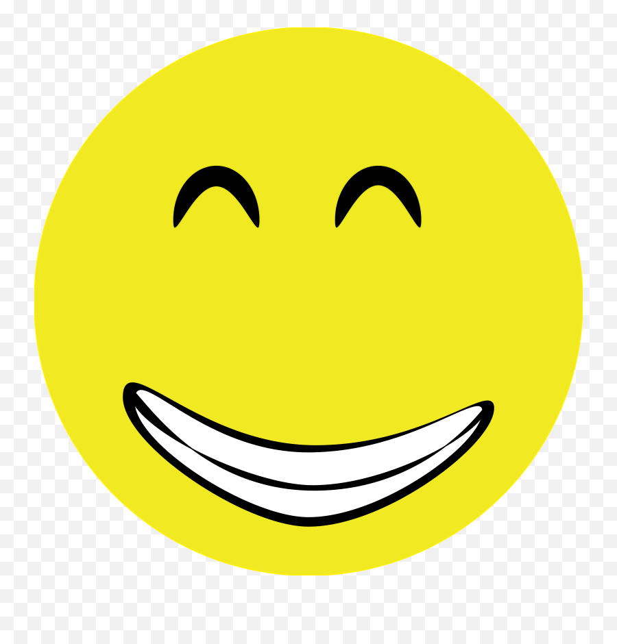 Emoticon Smiley Yellow Png Clipart - Smiley Emoji,Free Emoticon Clipart