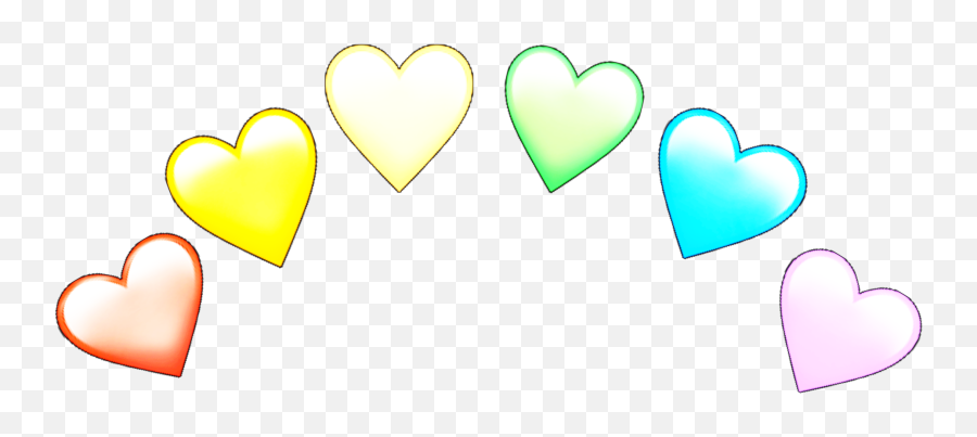 Pastel Rainbow Sticker - Girly Emoji,Pastel Emoji