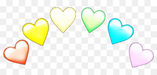 Pastel Rainbow Sticker - Girly Emoji,Pastel Emoji