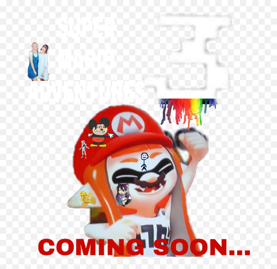 Comingsoon Mario Sticker By Get Ready For 2020 - Fictional Character Emoji,Mokey Emoji