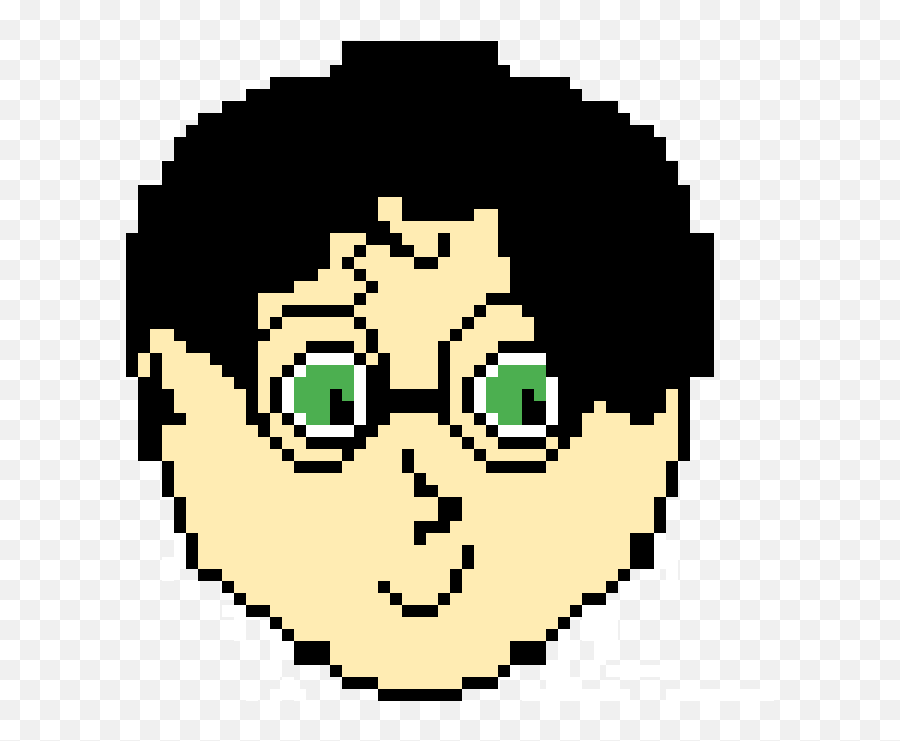 Pixilart - Harry Potters Head By Iamdadragon India Gate Emoji,Emoticon Da