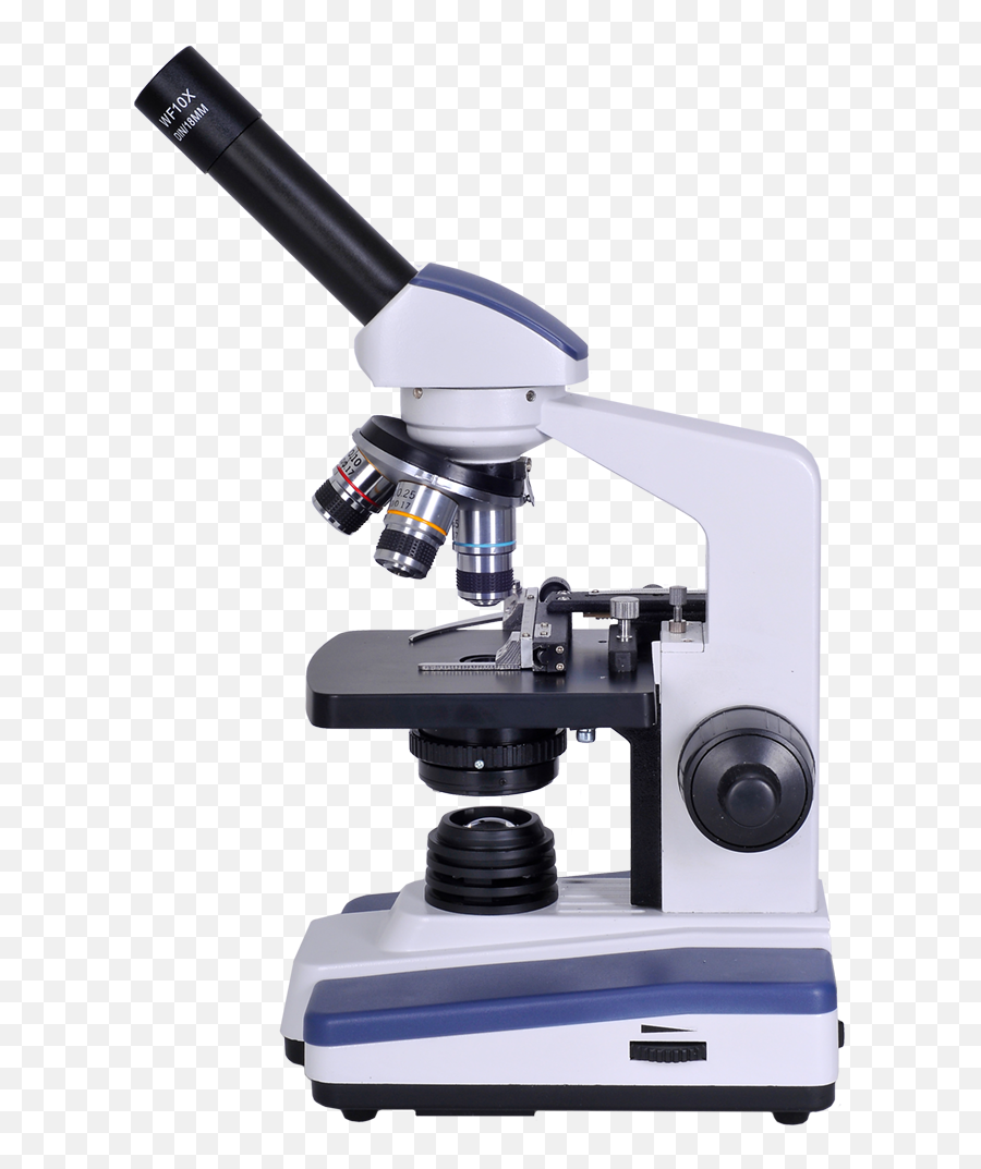 Microscope Png Transparent Biology - Compound Light Microscope Side View Emoji,Microscope Emoji