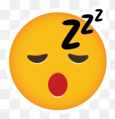 Phone Emoji Sticker Sleepy - Sleepy Sticker,Sleepy Emoticon