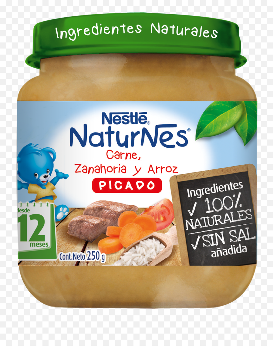 Picado Nestlé Sabor Carne Zanahoria Y Arroz 250g Naturnes U003e Naturnes - Naturnes Emoji,Emoticon Whatsapp Pulgar Arriba