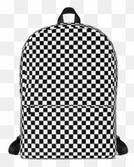 Checkered Backpack - Dublin Docklands Emoji,Black Emoji Backpack