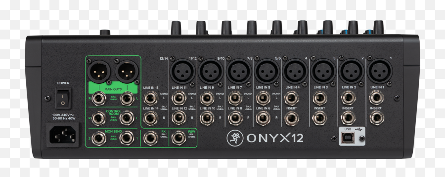 Onyx Series Premium Analog Mixers With Multitrack Usb Mackie - Mackie Onyx12 Mixer Emoji,Classic Studio Analog Equipment Emojis