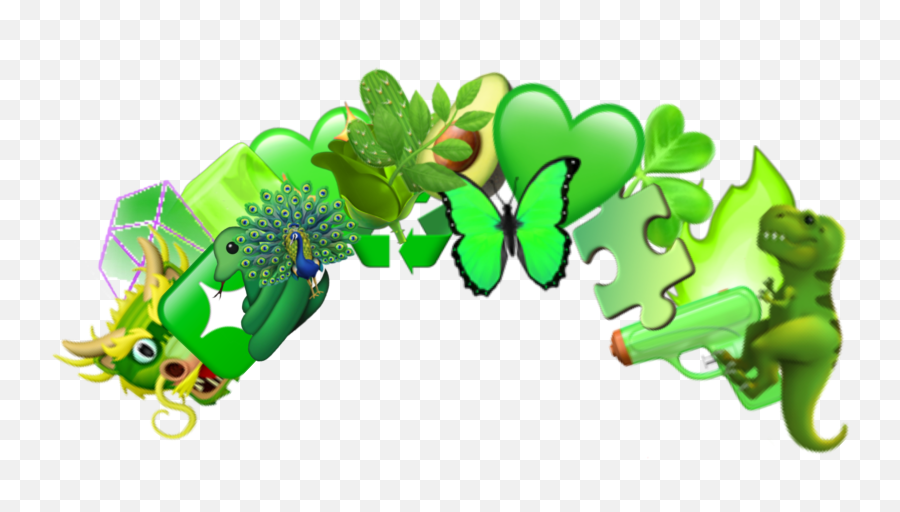 Green Emojicrown Sticker By Dazai Kinnie I Guess - Vertical,Emoji Guess Green Emojicrown Sticker By Dazai Kinnie I Guess - Vertical,Emoji Guess