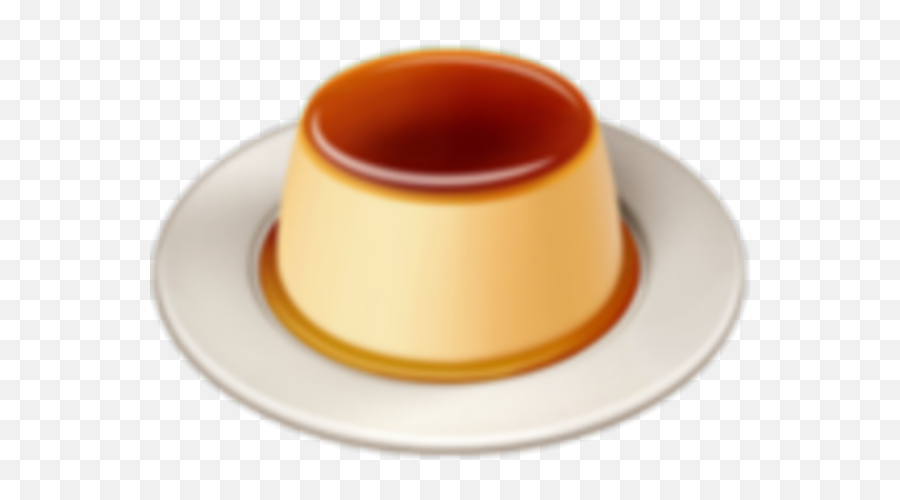 Flan Sticker - Serveware Emoji,Flan Emoji