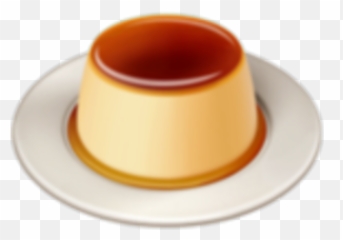 Flan Sticker - Serveware Emoji,Flan Emoji