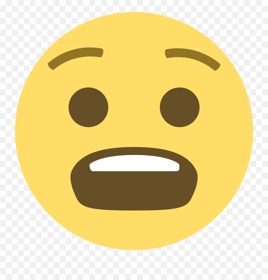 Fileemojione 1f627svg - Wikipedia Anguished Emoji,Upload Winking Emoticon On Facebook