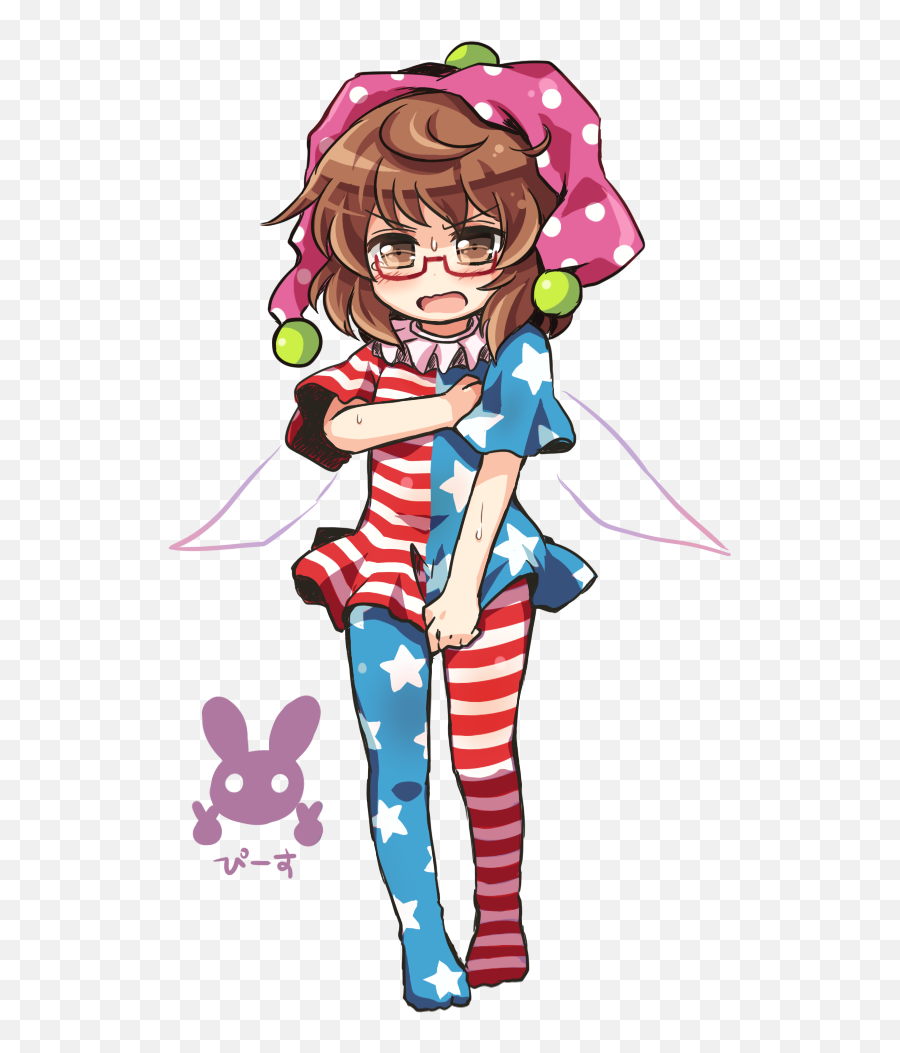 Usami Sumireko Drawn - Clownpiece Transparent Emoji,Pixiv Emojis Download