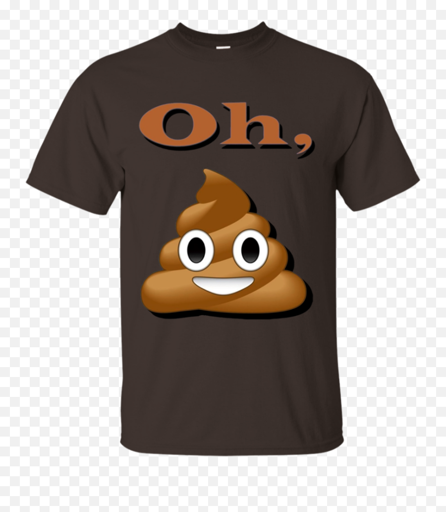 Oh Poop Funny Emoji T - Dallas Cowboys Ohio State T Shirts,Crazy Pooping Emoticon