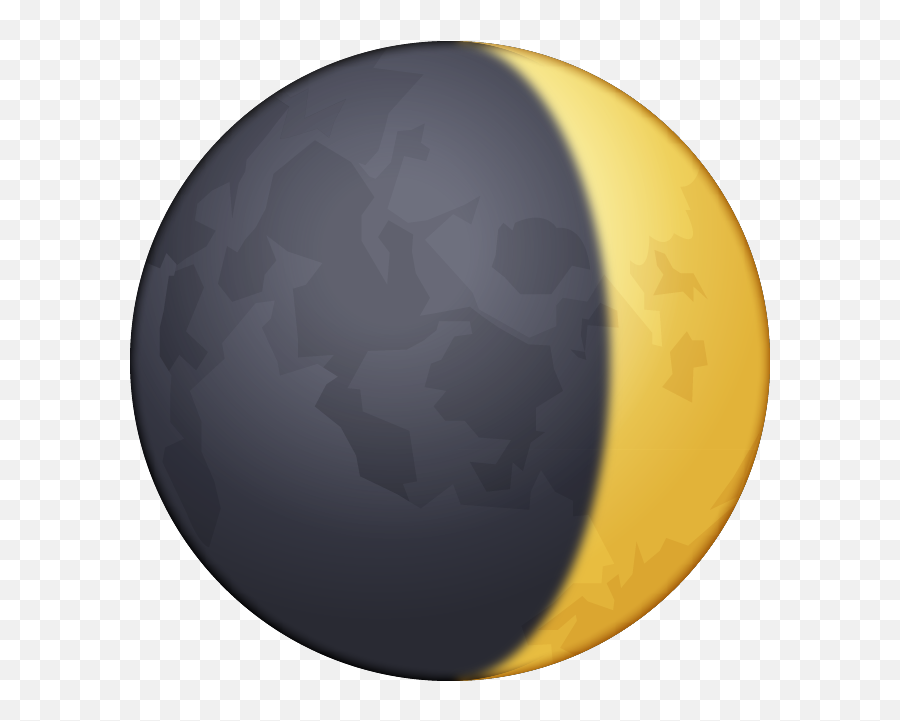 Download Waxing Crescent Moon Emoji Image In Png Emoji Island - Waxing Crescent Moon Emoji,World Emoji