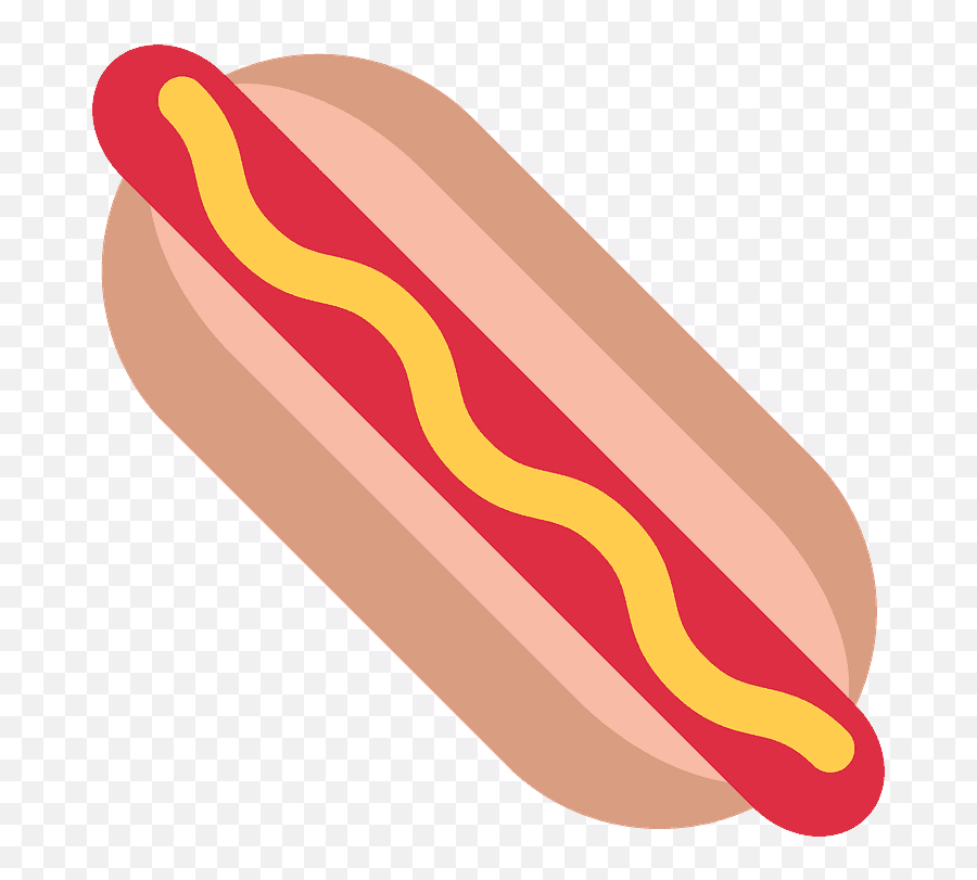 Hot Dog Emoji - Hotdog Emoji,Hot Dog Emoji