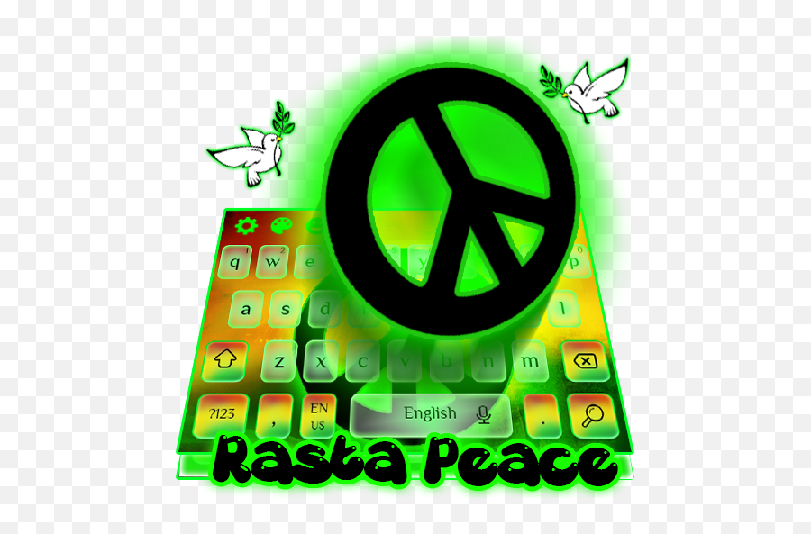 Download Rasta Peace Reggae Keyboard On Pc U0026 Mac With - Language Emoji,Rasta Emoji