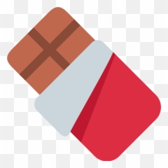 Chocolate Bar Emoji - Barra De Chocolate Emoji Png,Custard Pudding Emoji