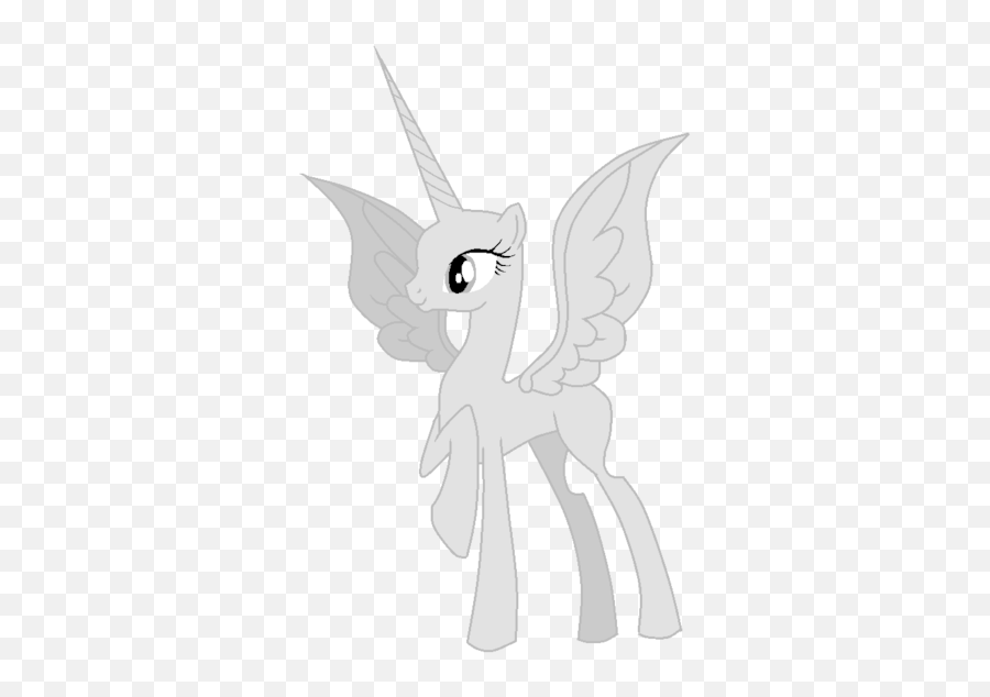 Download Images Related To Image - Mlp Base Alicorn Sad Luna Alicorn Luna Mlp Base Emoji,Deviantart Pony Emojis