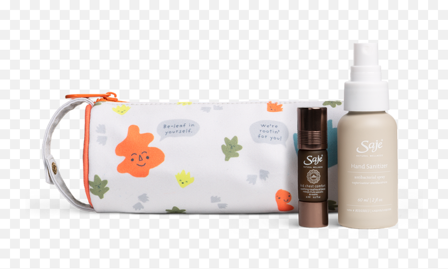 Essential Oil Travel Case U0026 Blends - Traveller Blend Saje Lotion Emoji,Sack Arrival Emotion