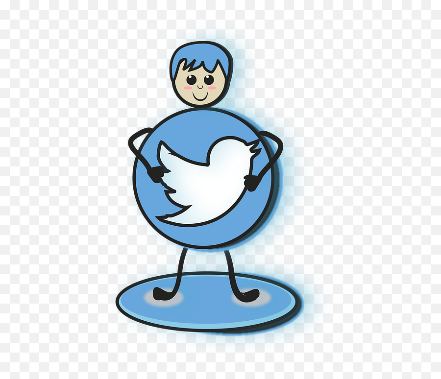 Free Photo Character Drawing Social Network Logo Twitter Man - Whatsapp Man Emoji,Heart Emotions For Twitter