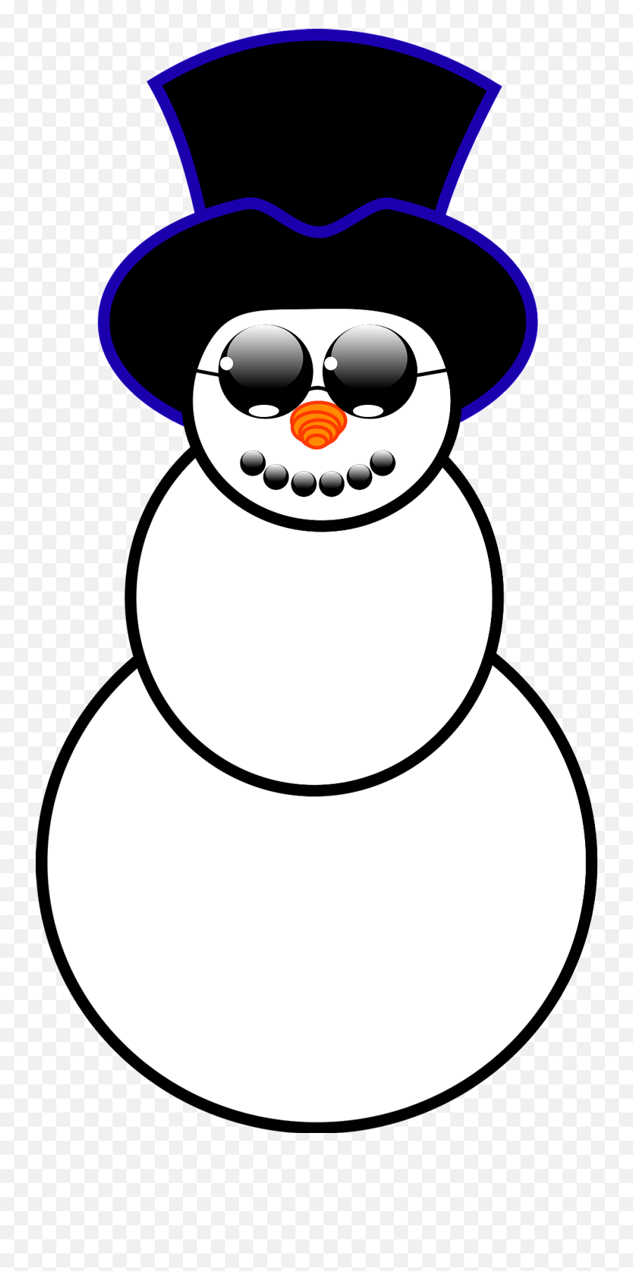 Snowman Clipart Free Download Transparent Png Creazilla - Snowman Clip Art Transparent Emoji,Shrugy Emoticon