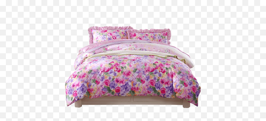 Cotton Korean Bed Sheets Single - Queen Size Emoji,Pink Emojis Bed Spreads
