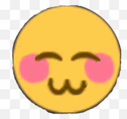 Uwu I Think This Is Fitting As My First Post Here I Made - Happy Emoji,U W U Emoticon