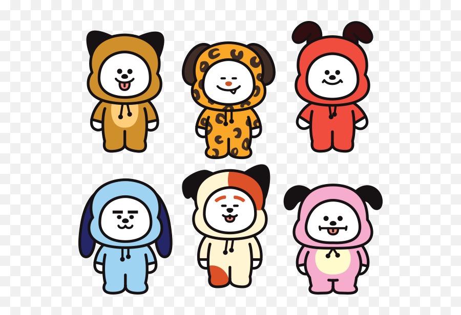 Pin By Yubitsa Carrasco On Bt21 Cute Bunny Cartoon Line - Bt21 Chimmy Emoji,Captainsparklez Vroom Vroom Emoticon