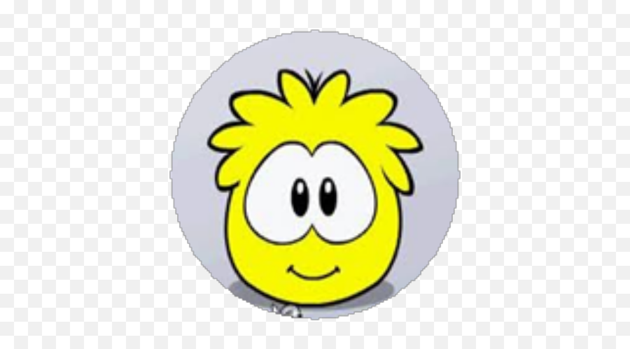 Yellow Puffle - Roblox Pink Puffle Club Penguin Emoji,Penguin Emoticon Smiley