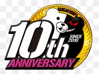 Danganronpau0027s 10th Anniversary Is Kicking Off This May - 10 Th Anniversary Logo Emoji,Japanese Emoticon Monokuma