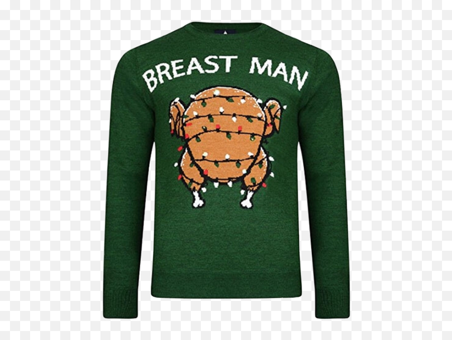 Boobie Sticker - Mens Funny Christmas Jumper Emoji,Boobie Emoji