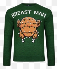 Boobie Sticker - Mens Funny Christmas Jumper Emoji,Boobie Emoji