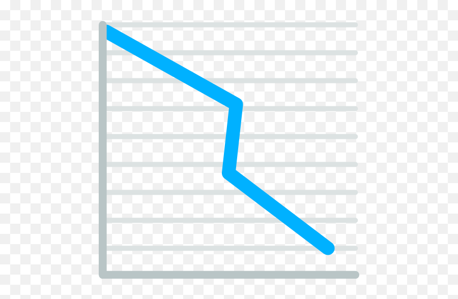 Graph Emoji Png 1 Png Image - Downwards Chart,Emoji Definition Chart