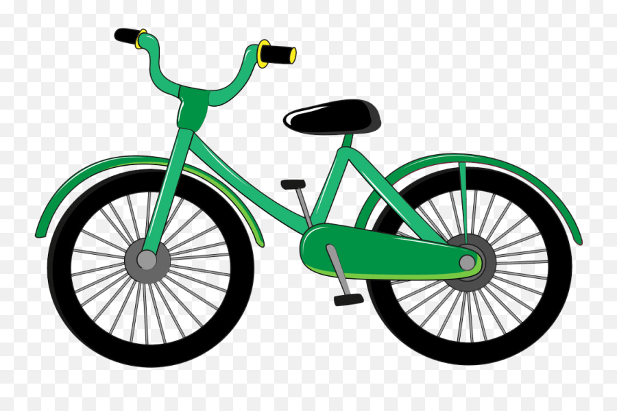 Green Bike Clipart Transparent 1 - Clipart World Emoji,Bike Rider Emoji