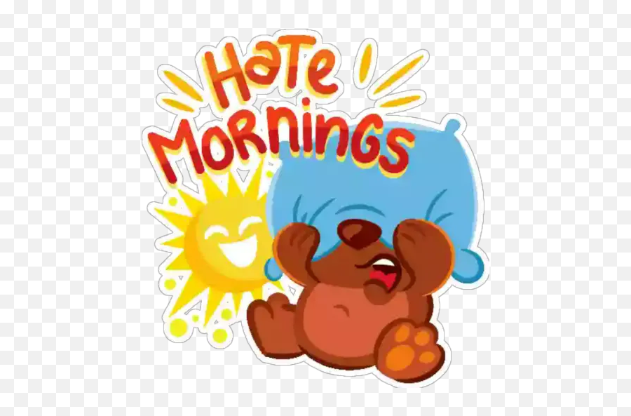 Good Morning Stickers For Whatsapp - Good Morning Stickers For Whatsapp Emoji,Wake Up Emoji
