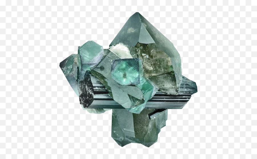 Looks Like Tourmaline And Quartz Minerals Rocks Crystal Emoji,Herkmimer Diamond Emotion Balancer