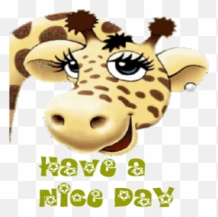 Niceday - Stickers For Whatsapp Good Morning Giraffe Gif Emoji,Have A Nice Day Emoji