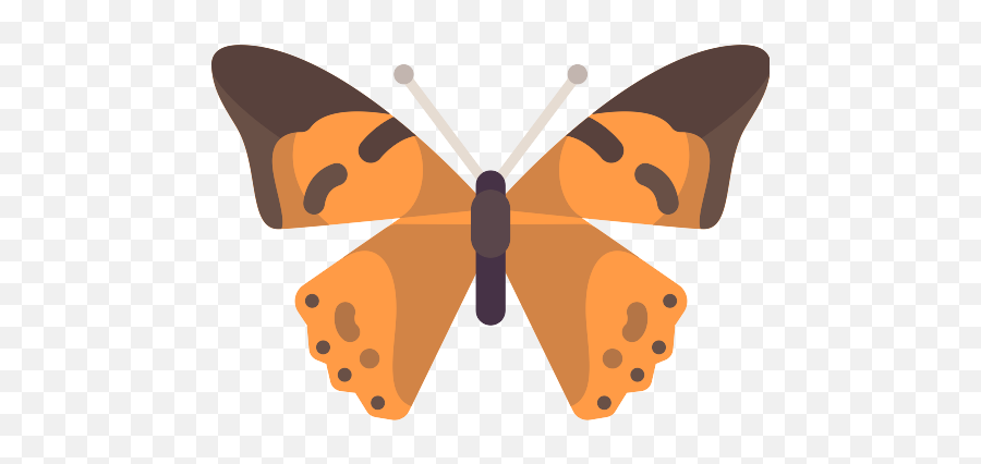 Butterfly Simple Gross Outline Shape From Top View Vector Emoji,Emojis Butterfly