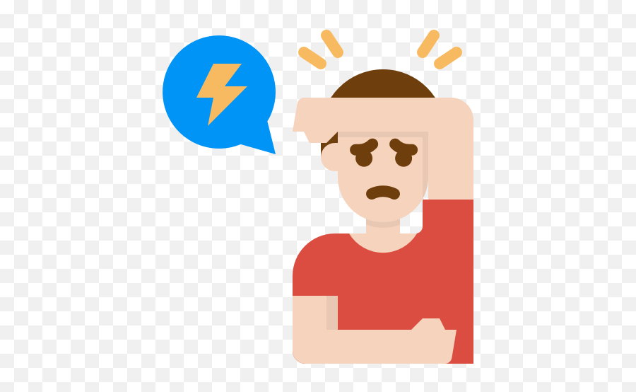 Head Headache Pain Sick Sickness Corona Coronavirus - Happy Emoji,Emotion Sickness