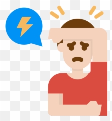 Head Headache Pain Sick Sickness Corona Coronavirus - Happy Emoji,Emotion Sickness