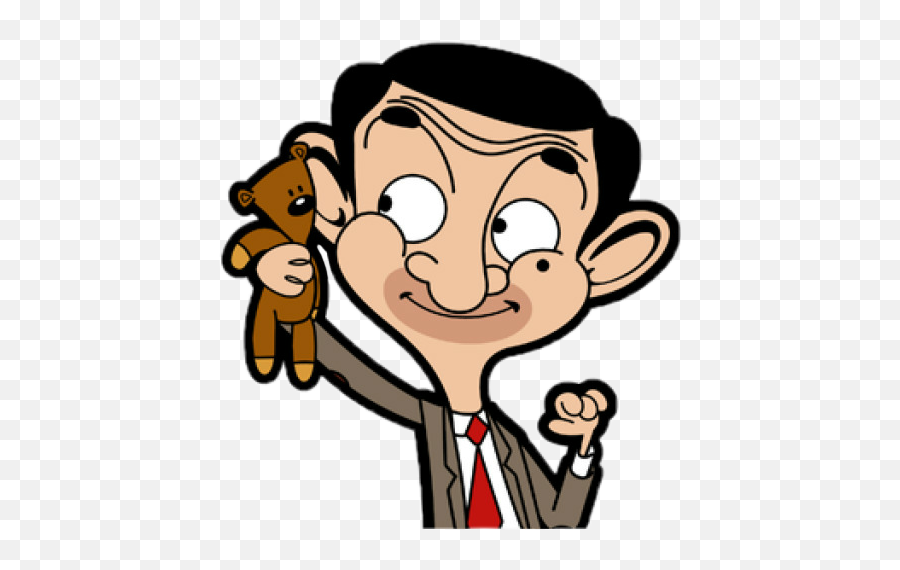 Rowanatkinson Mrbean Sticker - Mr Bean Cartoon Dp Emoji,Mr Bean Emoji