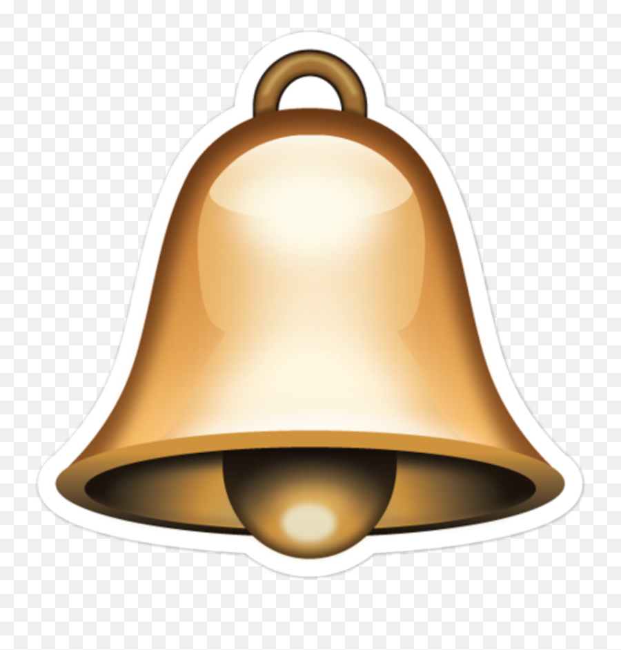 Bell Emoji Sticker By A - Transparent Bell Emoji,Musical Emoji