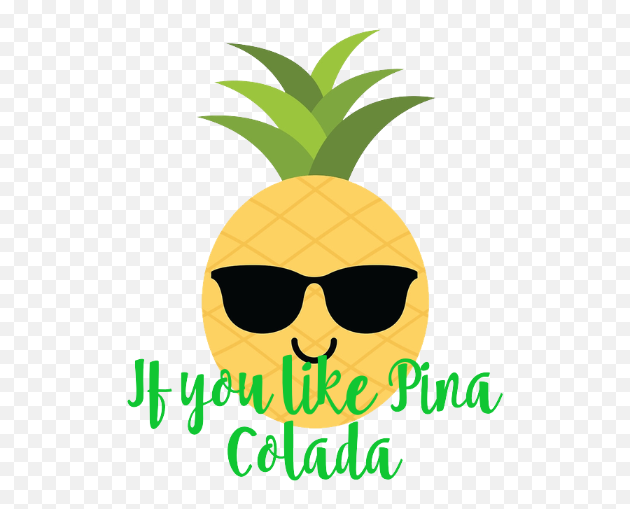 Pineapple Emoji Clip Art Png Download - Emoji Piña,Pineapple Emoji